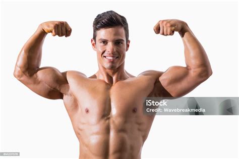 muscular men flexing|Bodybuilder Flexing Pictures, Images and Stock Photos